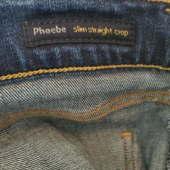 Citizens of Humanity Jeans Womens Size 29 Phoebe Slim Straight Crop Stretch - Picture 9 of 13